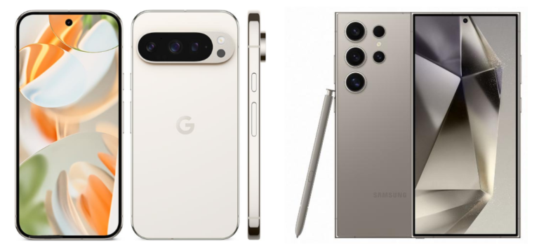 Google Pixel 9 Pro VS Samsung S24 Utra​